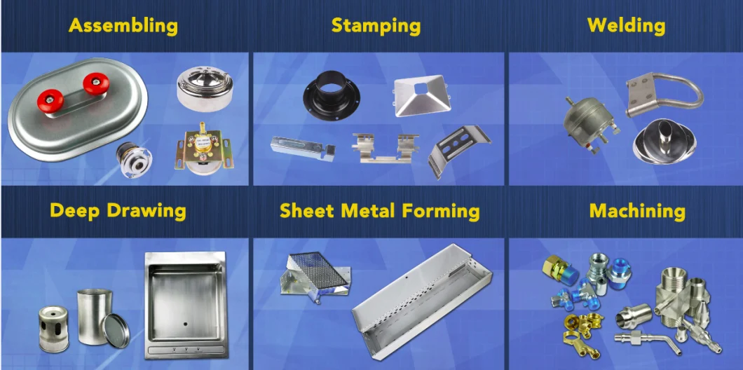 OEM Customized Metal Stamping Electrical Components Part with Various Finishing