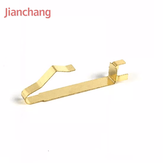 Custom Electrical Socket Contacts, Brass Metal Stamping Parts