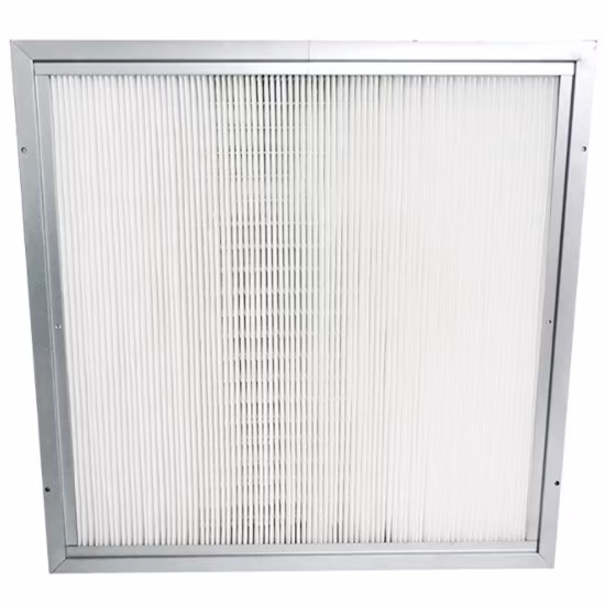 Cleanrrom HVAC용 중국 도매 가격 유리 섬유 HEPA 패널 공기 청정기